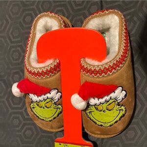 Kids Grinch Slippers
